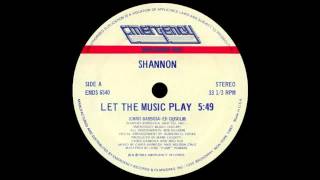 Shannon  Let The Music Play [upl. by Yssim]