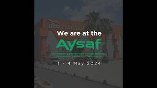 We will be happy to welcome you in our booth at AYSAF [upl. by Urbai]