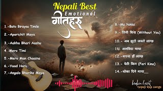 New Nepali Trending Song Collection 2024  Nonstop 1hours Nepali Sad Pop Song Playlist [upl. by Sontich]