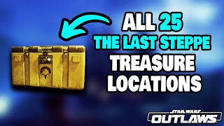 ALL 25 The Lost Steppe Treasure Locations in Star Wars Outlaws [upl. by Dion]