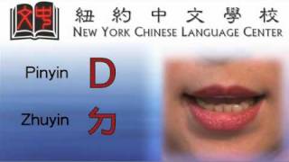 Chinese Pinyin  Consonants [upl. by Neeluqcaj]