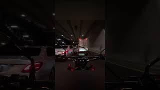 CRF300L Supermoto  NIGHT RIDE 2  GoPro Hero 11 Black [upl. by Nolyak517]