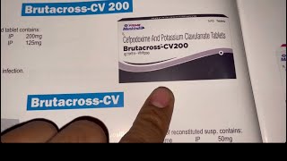 Brutacross CV 200 Tablet Full Information In Hindi  Uses  Side effects  Dosage [upl. by Allveta]