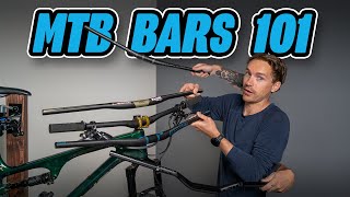 Mountain Bike Handlebars Buyers Guide Carbon vs Alloy Width Rise amp Sweep [upl. by Jamilla]