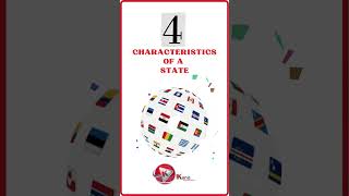 4 Characteristics of a State  What are the 4 characteristics of a State state government shorts [upl. by Allerbag]