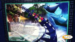 SeaWorld San Diego Manta NEW 2012 construction update August [upl. by Aloz210]