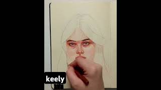 pencil color art keeley [upl. by Herstein]