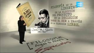 Filosofía aquí y ahora Especiales Literatura y política Jean Paul Sartre Capítulo 1 Temporada 6 [upl. by Nannek301]