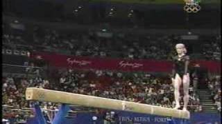 Viktoria Karpenko  2000 Olympics AA  Balance Beam [upl. by Fredella845]