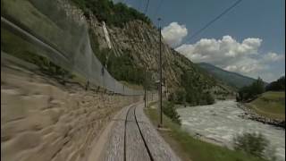 World railways Switzerland Glacier Express2 Brig  Andermatt [upl. by Cadal]