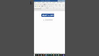 How to create these encircled answer keys in MS Word smartexcel exceltips exceldataanalytics [upl. by Eisned]