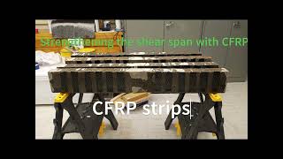 Effect of CFRP strips on the shear strength of RC beam without stirrups [upl. by Biron]