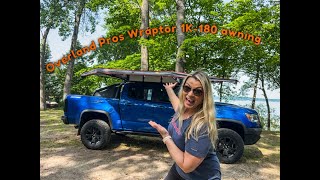 Overland Pros awning install to a prinsu roof rack [upl. by Annauj793]