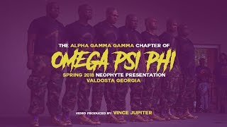 Omega Psi Phi Probate  Spring 18 AΓΓ Chapter Valdosta GA [upl. by Samp366]