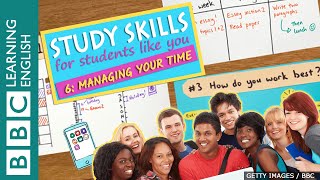 Study Skills – Managing your time [upl. by Nydia]