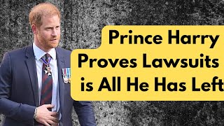 Prince Harry Proves NGN Lawsuit Is All He Has Left [upl. by Mohn676]