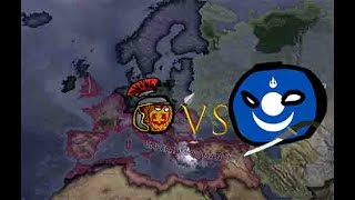 Mongol Empire VS Roman Empire A HOI4 Timelapse [upl. by Brost19]