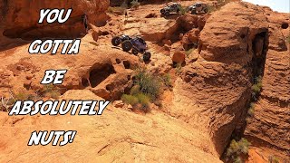 Sand Hollow 2022 Day 5 Part 2 Crazy Trail Next to a Cliff [upl. by Lalo447]