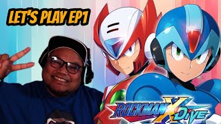 Mega Man X Dive Offline Lets Play ep1 [upl. by Evets]