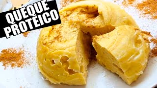 Queque de proteína  Postre Fitness Fácil de Preparar Para Tu Dieta [upl. by Teodoor]