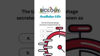 Mdcat  Biology  Acellular Life cellbiology learning students quiz mdcat2024 [upl. by Atirys575]