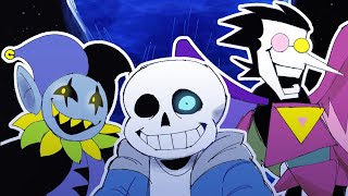 Fighting Sans Jevil and Spamton ALL AT ONCE [upl. by Boeke]