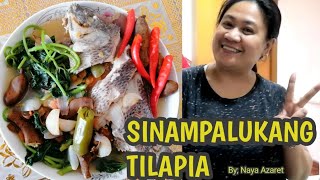 OFW SINAMPALUKANG TILAPIA EASY RECIPE [upl. by Lipski754]