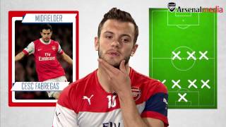 Jack Wilsheres ultimate XI including Fabregas Gerrard and more [upl. by Raymund]