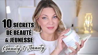 SECRETS DE JEUNESSE amp DE BEAUTÉ 🔥  10 PÉPITES SKINCARE DE LA KBEAUTY amp J BEAUTY [upl. by Anirbys267]