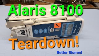 Alaris Medley 8100 Infusion Pump Teardown [upl. by Gunar]