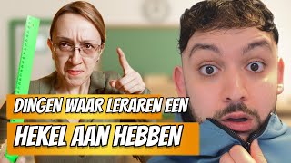 DINGEN WAAR LERAREN EEN HEKEL AAN HEBBEN  Izzle Sketch [upl. by Lasorella]