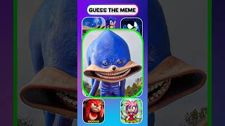 Guess The Sonic Song । Shin Sonic Meme Songs। Sonic The Hedgehog 3 memes shinsonic sonic shorts [upl. by Esirrehc]