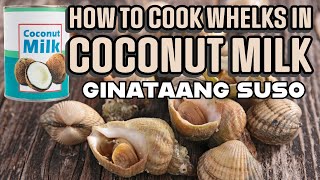 HOW TO COOK WHELKS IN COCONUT MILK [upl. by Ailecra]