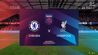 FC 25  Chelsea 4  4 Liverpool Women  Barclays Womens Super League  MD 2  2627 [upl. by Wulf90]