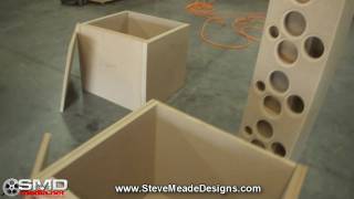 Extreme Shop System Towers  Subwoofer Enclosure Build Vid 5 [upl. by Nedloh]