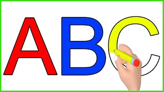 Alphabet ABC Song  ABCDEFGHIJKLMNOPQRSTUVWXYZ  ABCD  Alphabets A to Z  Letters in English Video [upl. by Enoitna31]