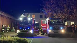 Brandschutzübung LWS Burgkirchen Oktober 24 [upl. by Charles813]