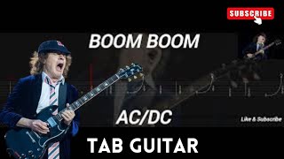 ACDC  BOOM BOOM  TAB GUITAR [upl. by Henriette772]