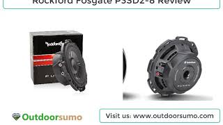 Rockford Fosgate P3SD2 8 8 Dual 2 Ohm Punch Series Shallow Mount Car Subwoofer Review by outdoorsumo [upl. by Nylinej]