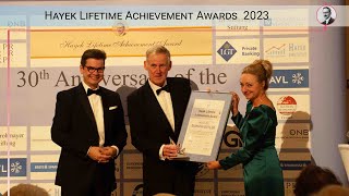 Hayek Lifetime Achievement Award 2023 to Eamonn Butler Hayek Awards 2023 [upl. by Zenda]