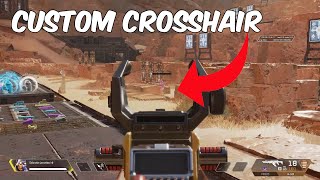 How To Get Invisible Recticle And Custom Crosshair In Apex Legends Season 16 [upl. by Katrina]