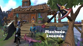 Como fazer o Novo Machado Incando no Runescape [upl. by Suiratnod211]