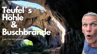 Überall brennt es Filmset Höhle VANLIFE Bulgarien [upl. by Varrian]