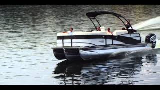 2014 Grand Mariner Pontoon Boat  Twin Engine Pontoon [upl. by Gracye]