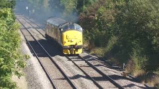 37425 37421 Stenson Fields 17th September 2024 1Z58 Derby RTC Cardiff [upl. by Llerref]