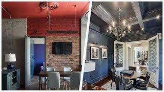 75 Wainscoting And Brick Wall Home Office Design Ideas Youll Love 🔴 [upl. by Vallery]