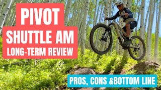 Pivot Shuttle AM ebike detailed review  handling speed and sound test [upl. by Roselani733]