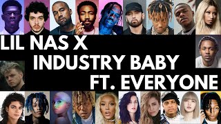 Lil Nas X  INDUSTRY BABY ft The Industry Kanye West Kendrick Lamar Travis Scott Don Toliver [upl. by Petit]