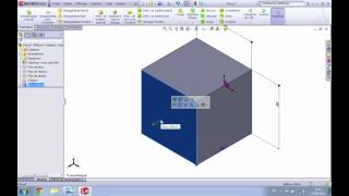 Tutoriel SolidWorks 1  Prise en main de linterface [upl. by Ynneh]