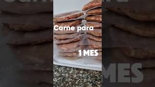 Carne para 1 mes carne protein [upl. by Eiralc]